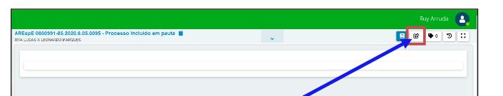 Botão de transições